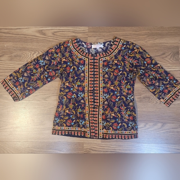 Colorful Floral Patterned Jacket - Picture 5 of 11